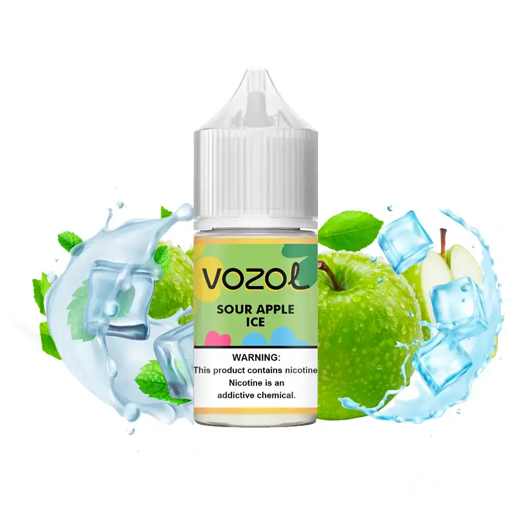 Vozol Bar Sour Apple İce 30 ML Salt Likit